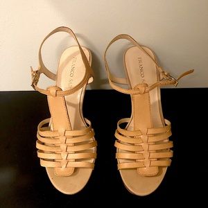 Tan Franco Sarto Sandals